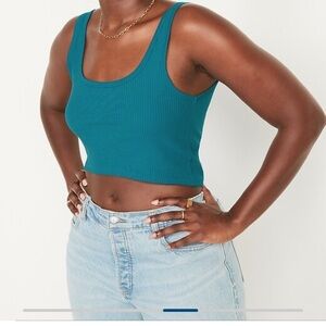 Fitted Crop Top Tank